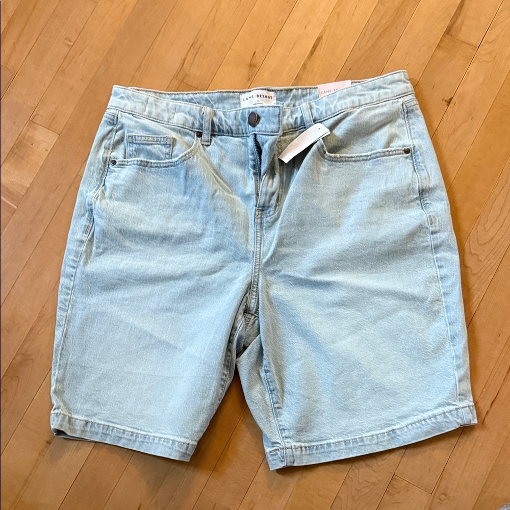 Lane Bryant Light Blue Denim Shorts